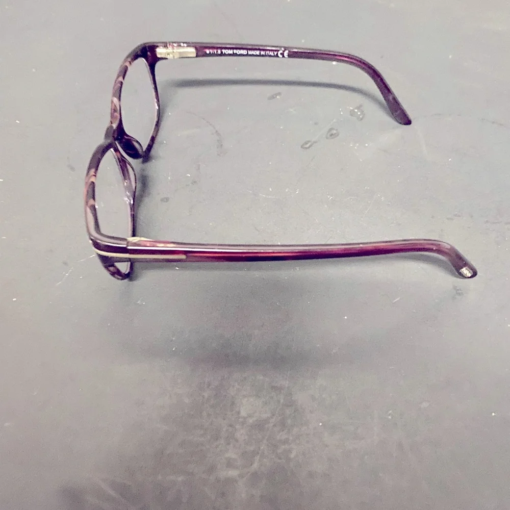Stylish Tom Ford Burgundy Eyeglasses/Frames